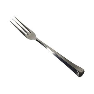 Ekco Colonial Richmond Stainless Steel Dessert Fork Silverware Flatware